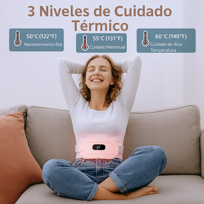 Cinturón Térmico Menstrual™ — Calor Relajante para Cólicos y Molestias