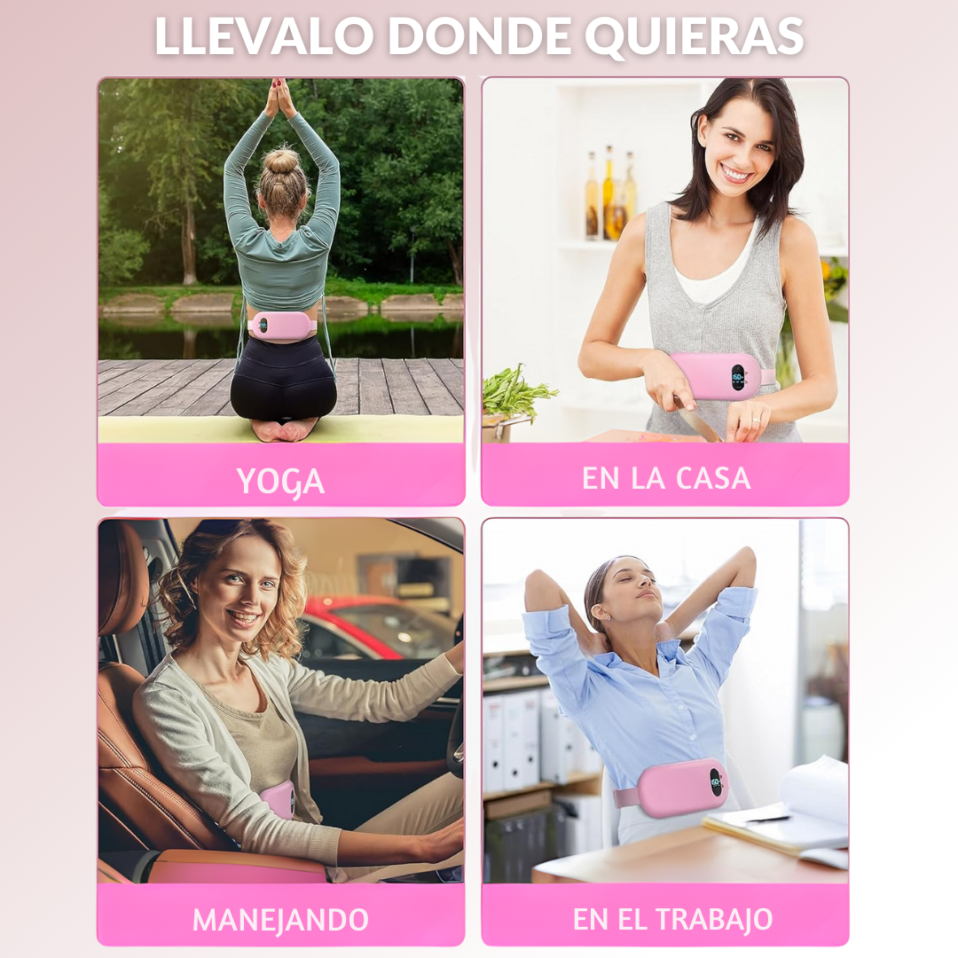 Cinturón Térmico Menstrual™ — Calor Relajante para Cólicos y Molestias